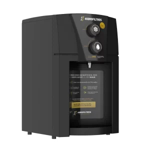 Purificador de Água Gelada Ultramax Hidrofiltros Preto