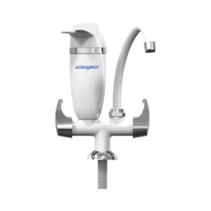 TORNEIRA BANCADA ACQUA PREMIUM BRANCO CROMADA