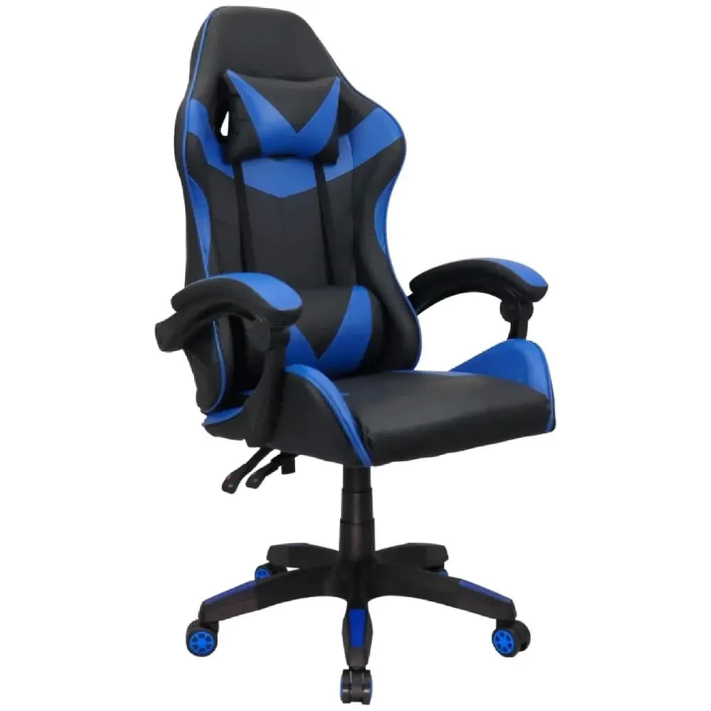 Cadeira Gamer X JGM, Preta e Azul