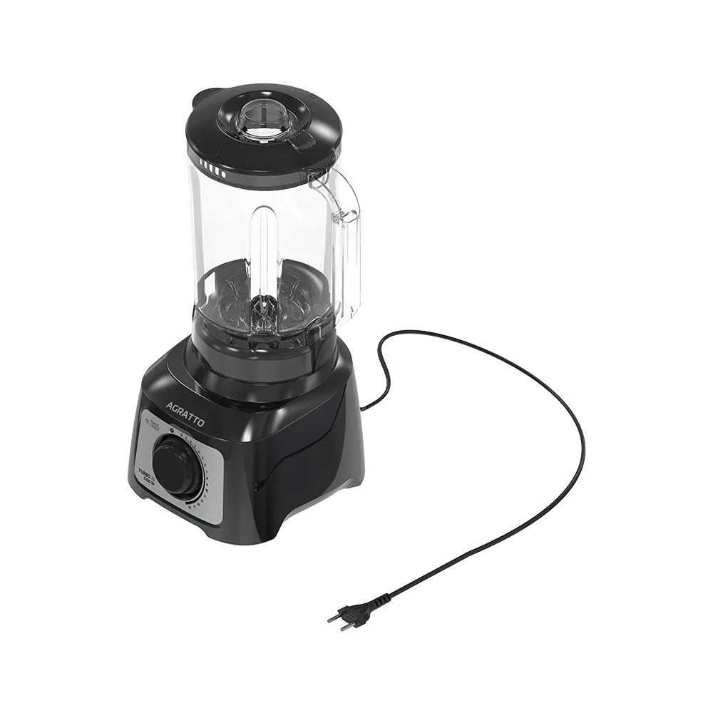 Liquidificador Agratto Turbo 15 3,2L Preto